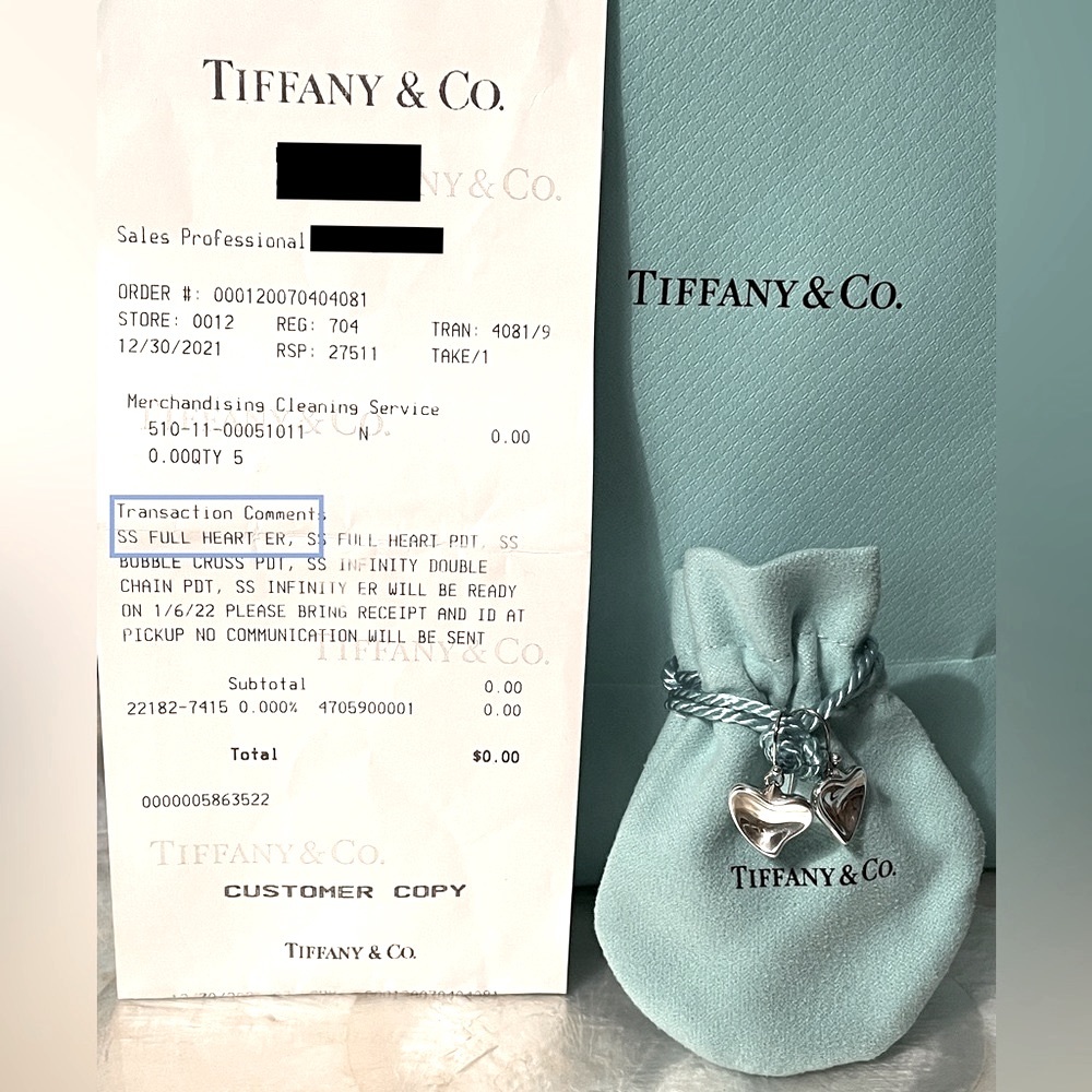 🌟Authentic🌟Tiffany & Co.©Elsa Peretti Full Heart Earrings!